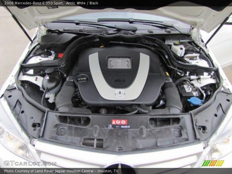 Arctic White / Black 2008 Mercedes-Benz C 350 Sport
