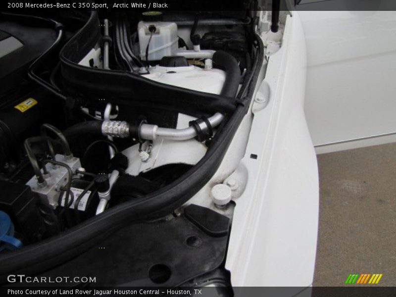 Arctic White / Black 2008 Mercedes-Benz C 350 Sport