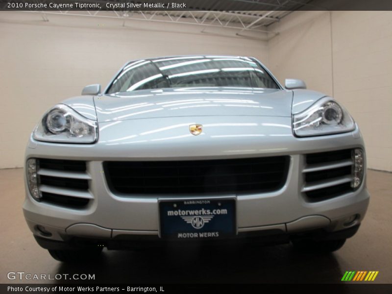 Crystal Silver Metallic / Black 2010 Porsche Cayenne Tiptronic