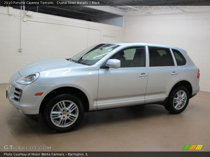Crystal Silver Metallic / Black 2010 Porsche Cayenne Tiptronic