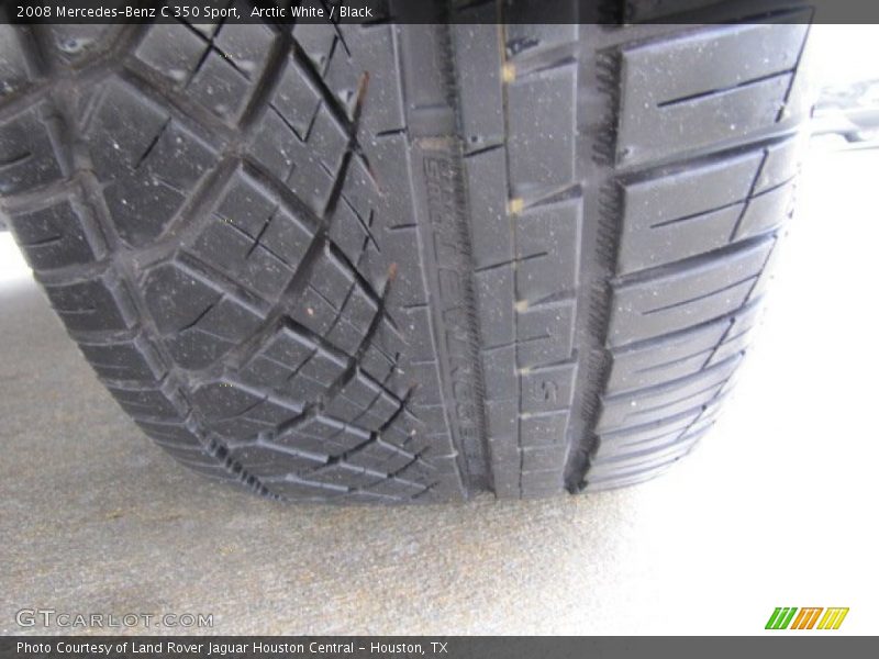Arctic White / Black 2008 Mercedes-Benz C 350 Sport