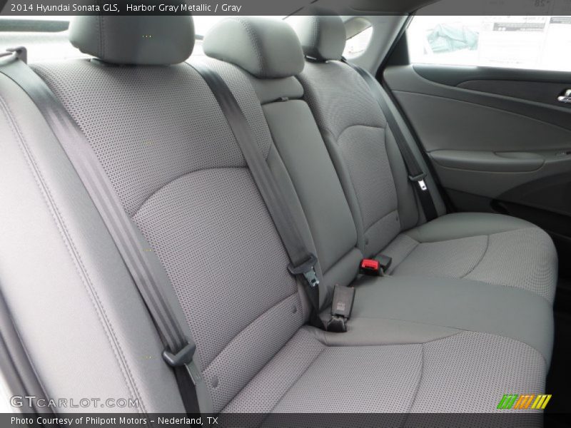 Harbor Gray Metallic / Gray 2014 Hyundai Sonata GLS
