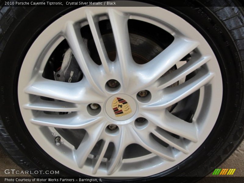 Crystal Silver Metallic / Black 2010 Porsche Cayenne Tiptronic
