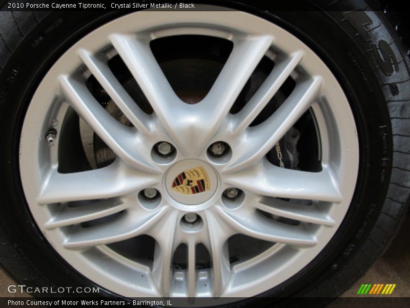 Crystal Silver Metallic / Black 2010 Porsche Cayenne Tiptronic