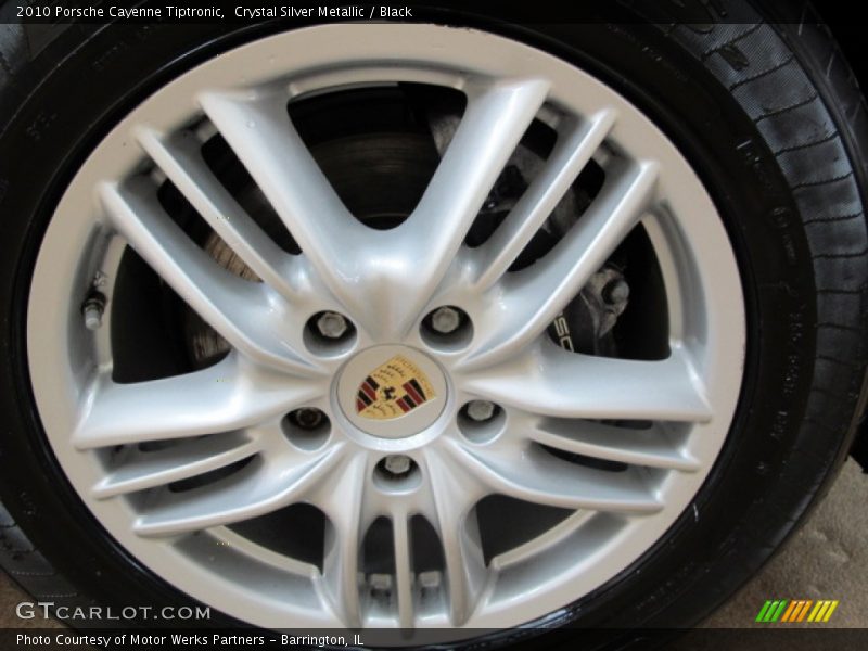 Crystal Silver Metallic / Black 2010 Porsche Cayenne Tiptronic