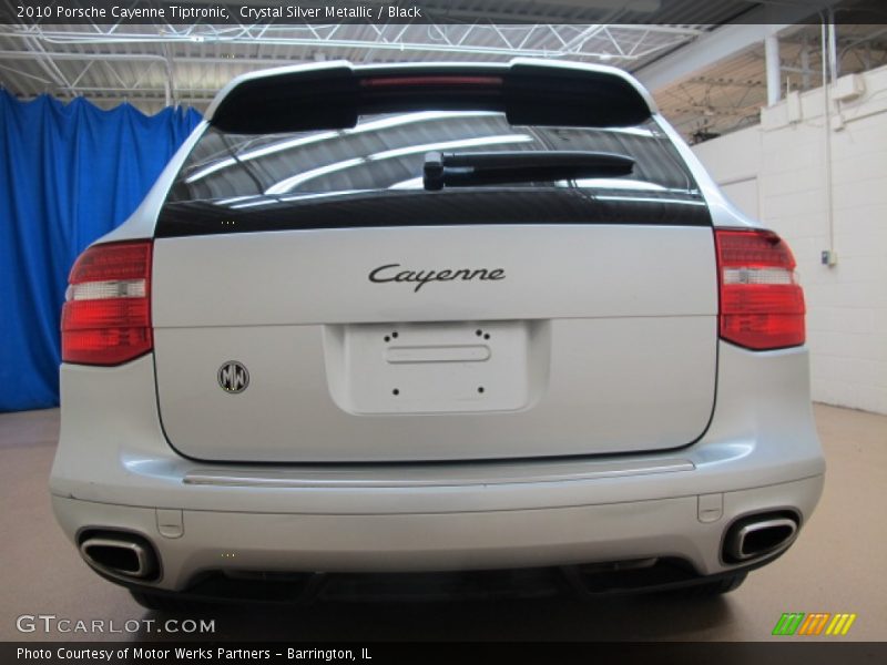 Crystal Silver Metallic / Black 2010 Porsche Cayenne Tiptronic