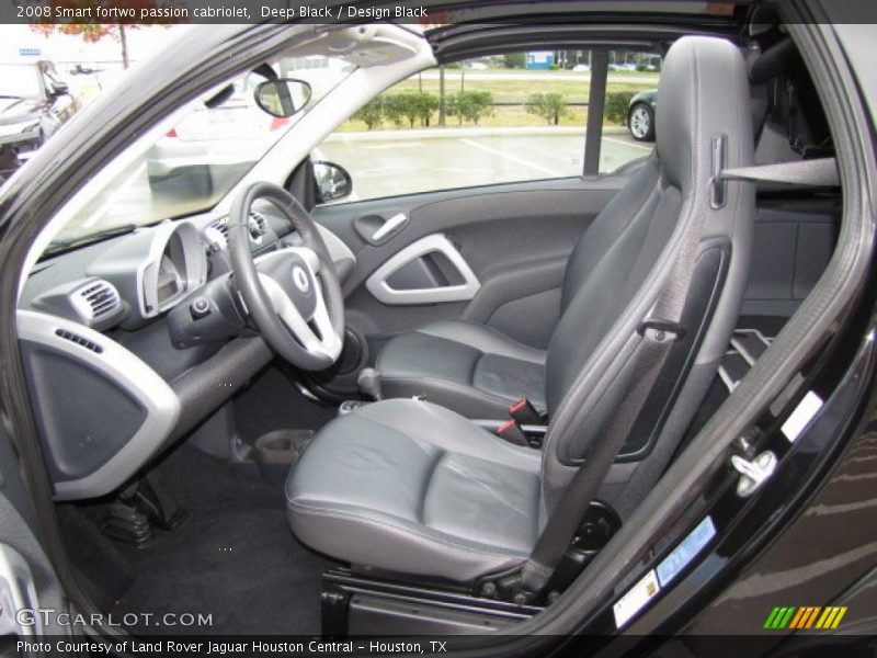 Deep Black / Design Black 2008 Smart fortwo passion cabriolet