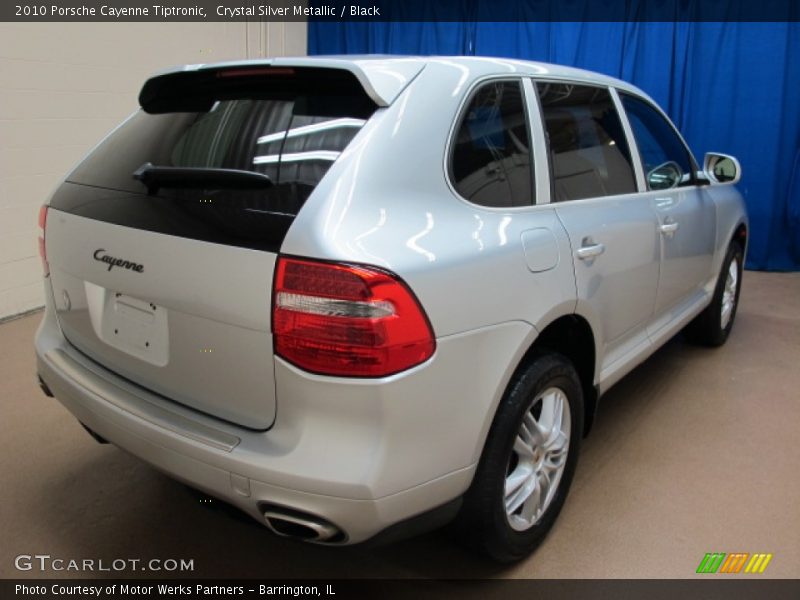 Crystal Silver Metallic / Black 2010 Porsche Cayenne Tiptronic