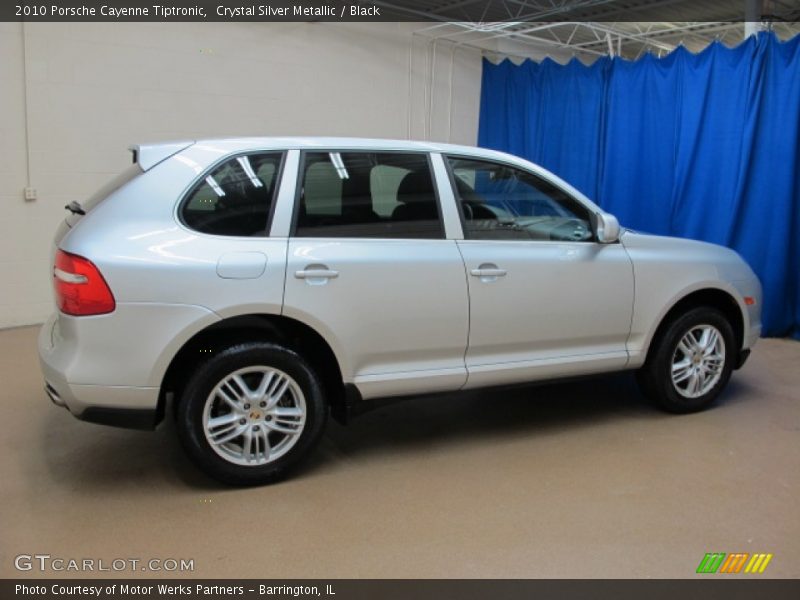 Crystal Silver Metallic / Black 2010 Porsche Cayenne Tiptronic
