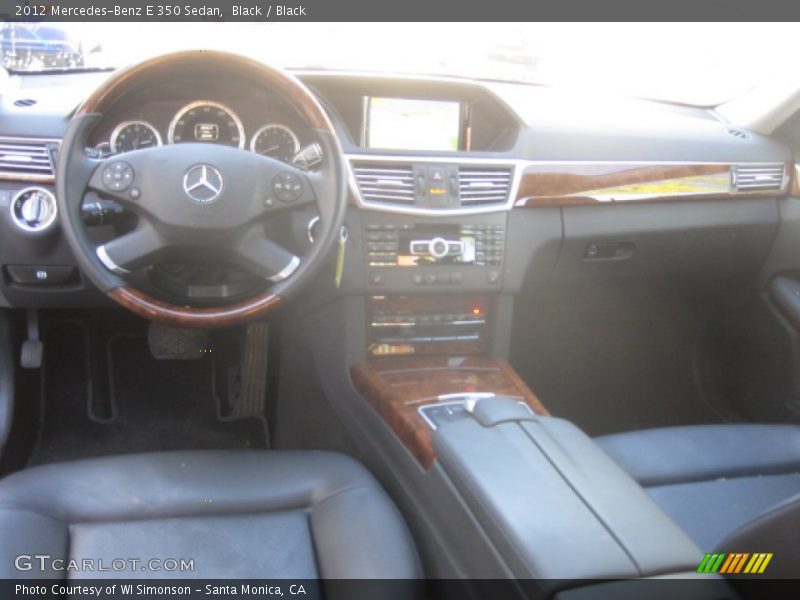 Black / Black 2012 Mercedes-Benz E 350 Sedan