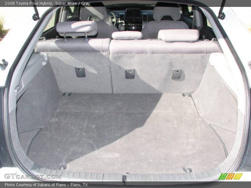 Super White / Gray 2008 Toyota Prius Hybrid