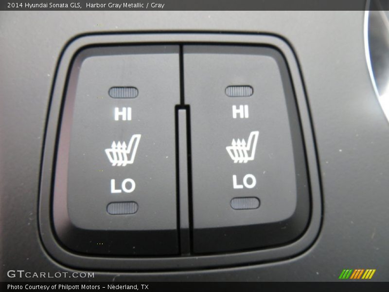 Harbor Gray Metallic / Gray 2014 Hyundai Sonata GLS