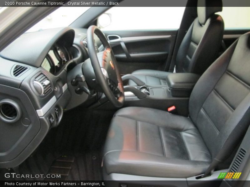 Crystal Silver Metallic / Black 2010 Porsche Cayenne Tiptronic
