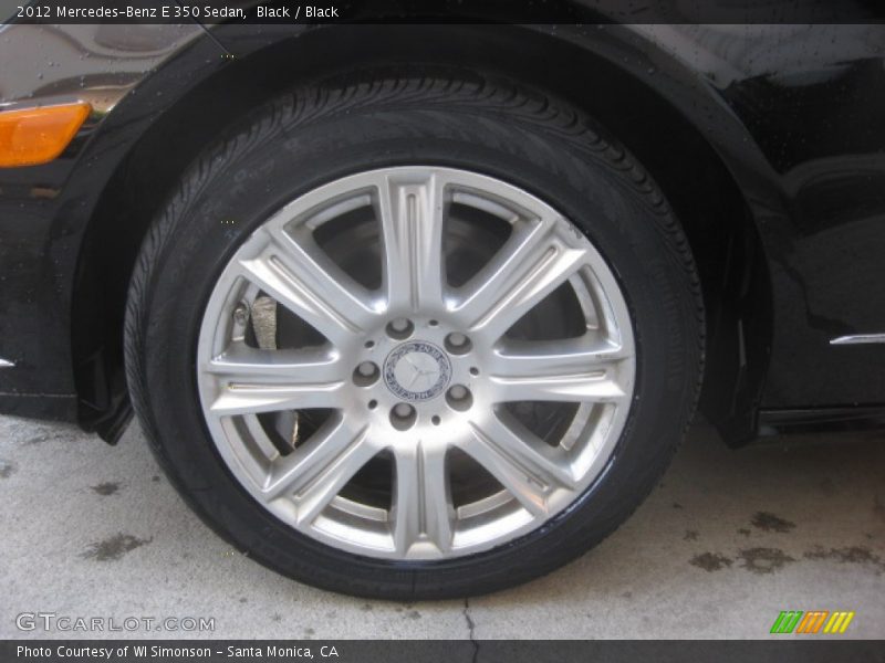 Black / Black 2012 Mercedes-Benz E 350 Sedan