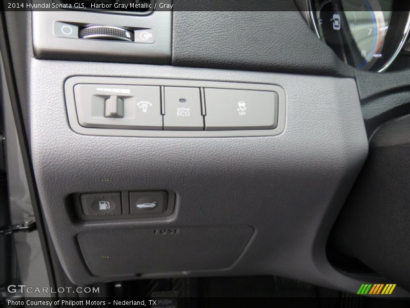 Harbor Gray Metallic / Gray 2014 Hyundai Sonata GLS