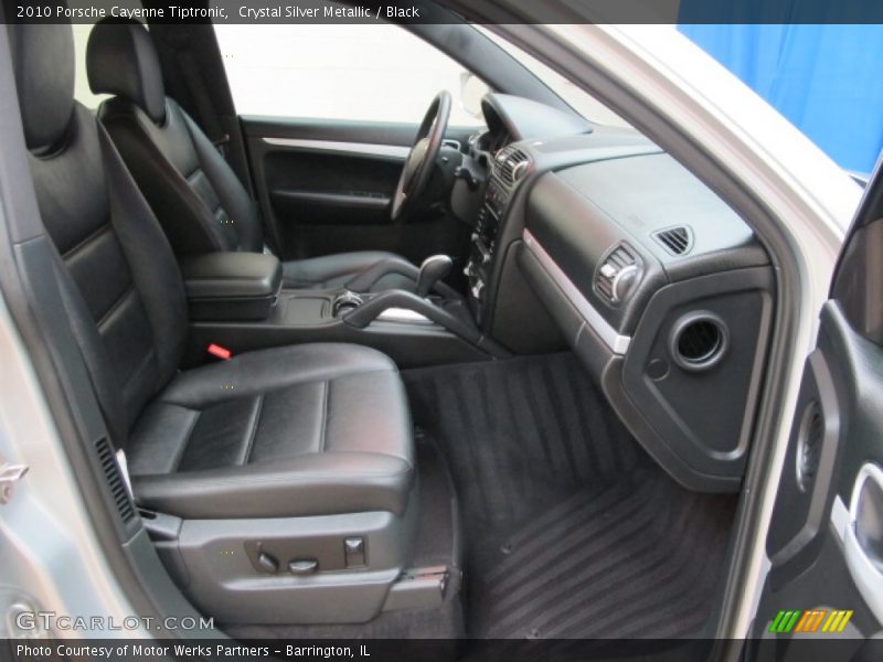 Crystal Silver Metallic / Black 2010 Porsche Cayenne Tiptronic