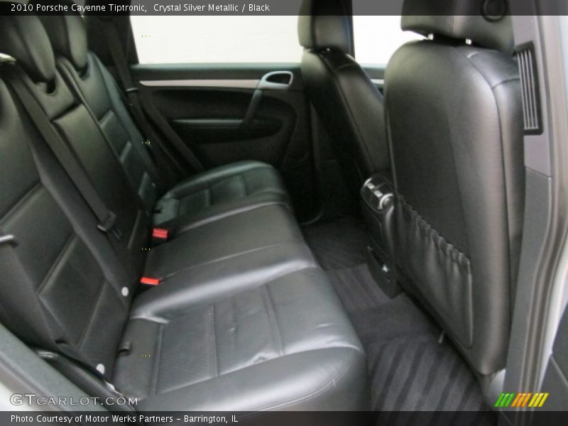 Crystal Silver Metallic / Black 2010 Porsche Cayenne Tiptronic