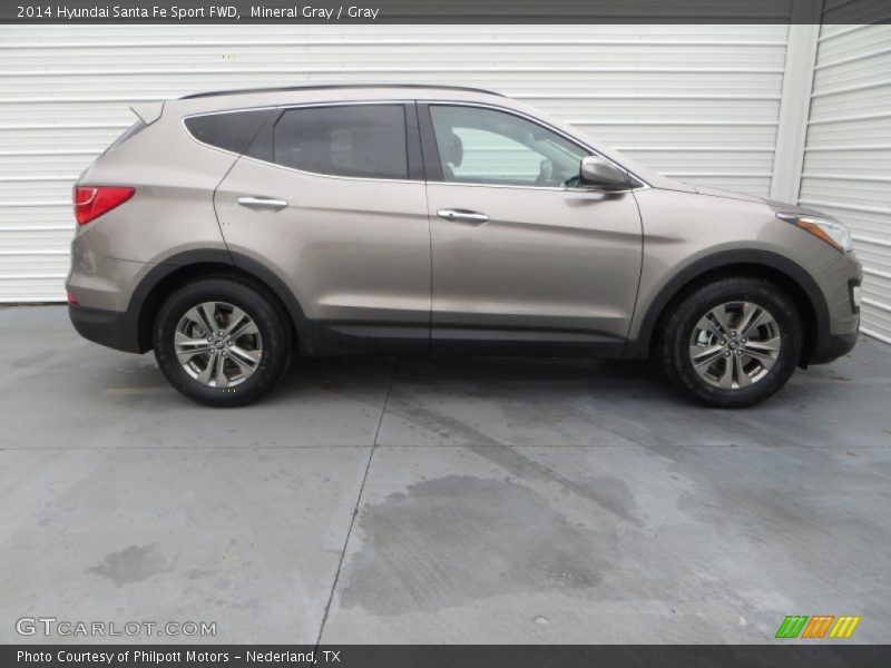 Mineral Gray / Gray 2014 Hyundai Santa Fe Sport FWD