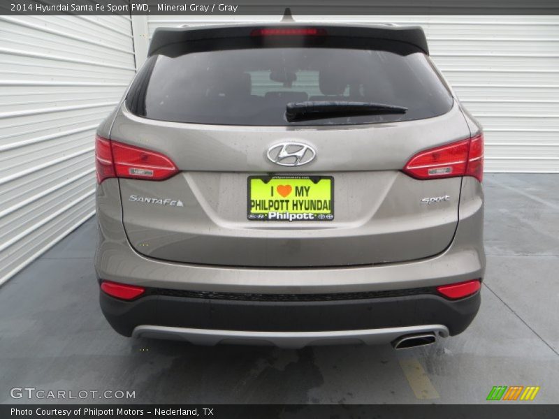 Mineral Gray / Gray 2014 Hyundai Santa Fe Sport FWD