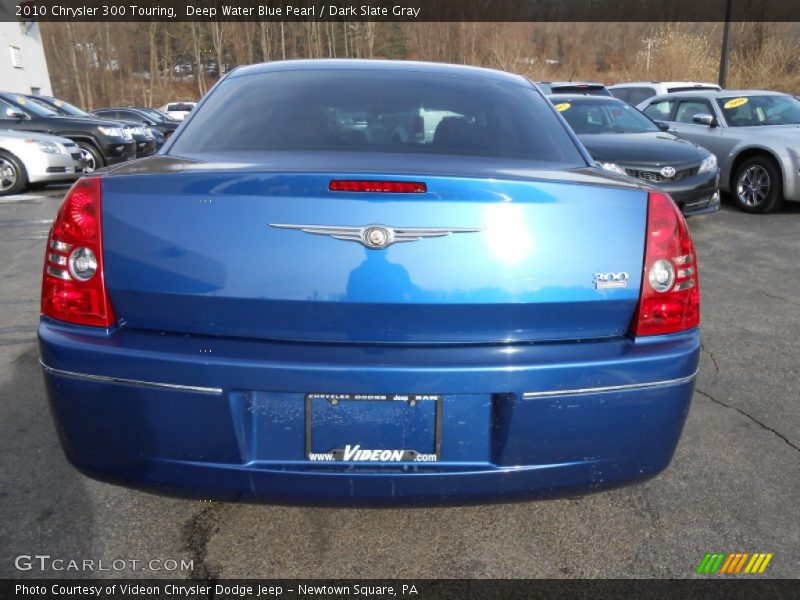 Deep Water Blue Pearl / Dark Slate Gray 2010 Chrysler 300 Touring