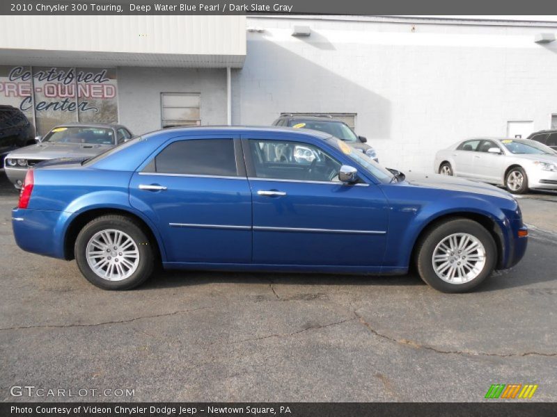 Deep Water Blue Pearl / Dark Slate Gray 2010 Chrysler 300 Touring