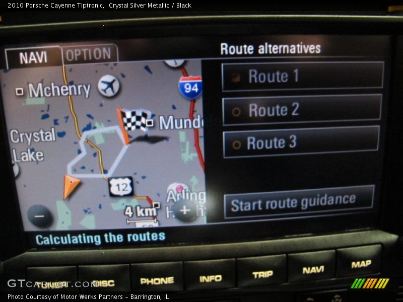 Crystal Silver Metallic / Black 2010 Porsche Cayenne Tiptronic