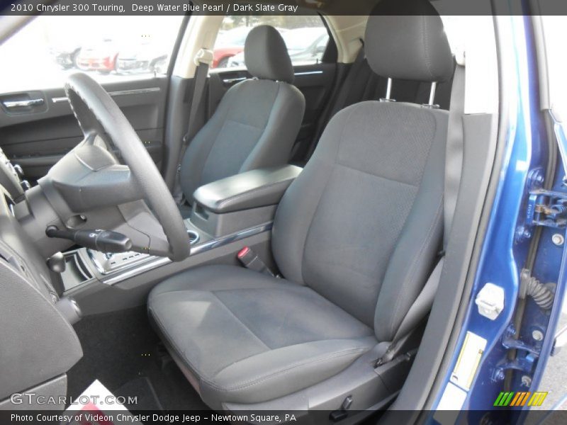 Deep Water Blue Pearl / Dark Slate Gray 2010 Chrysler 300 Touring