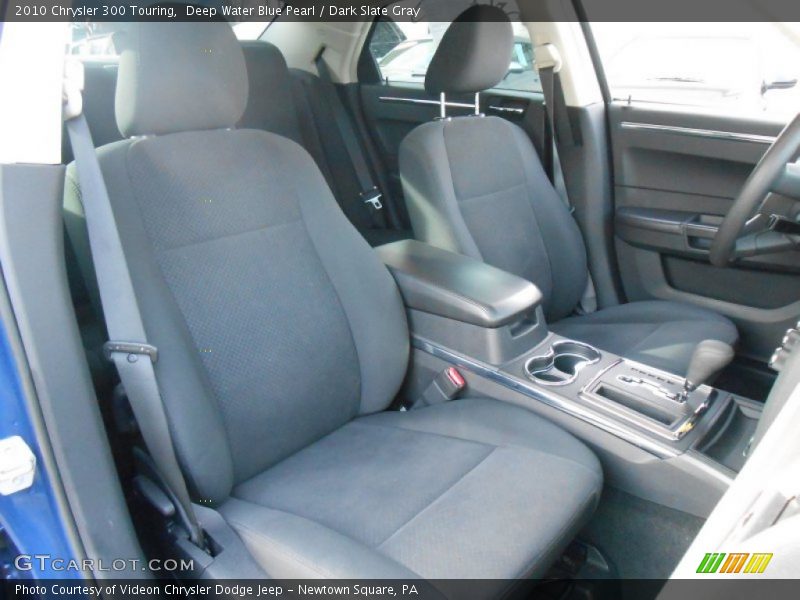 Deep Water Blue Pearl / Dark Slate Gray 2010 Chrysler 300 Touring