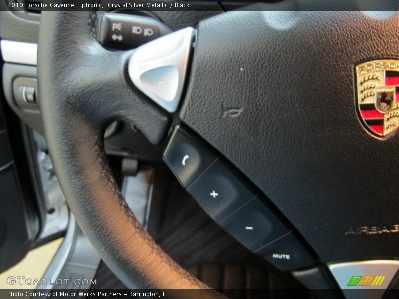 Crystal Silver Metallic / Black 2010 Porsche Cayenne Tiptronic