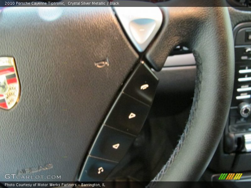 Crystal Silver Metallic / Black 2010 Porsche Cayenne Tiptronic