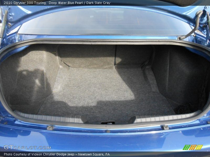 Deep Water Blue Pearl / Dark Slate Gray 2010 Chrysler 300 Touring