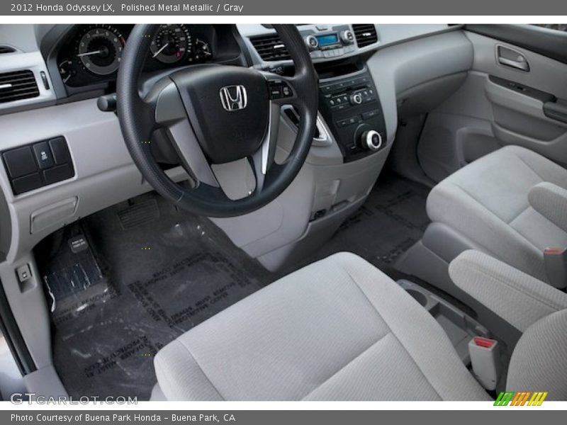 Polished Metal Metallic / Gray 2012 Honda Odyssey LX
