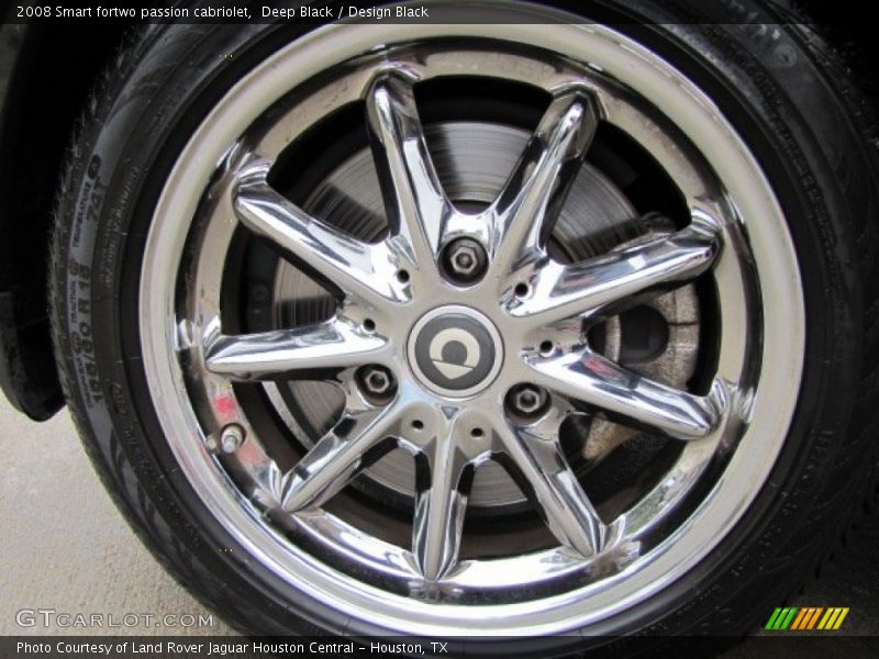 Deep Black / Design Black 2008 Smart fortwo passion cabriolet