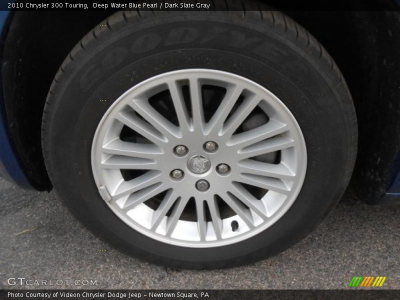 Deep Water Blue Pearl / Dark Slate Gray 2010 Chrysler 300 Touring