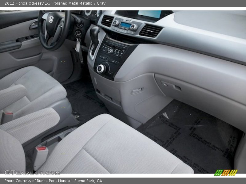 Polished Metal Metallic / Gray 2012 Honda Odyssey LX