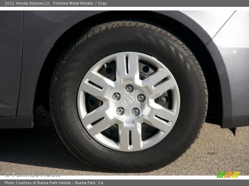 Polished Metal Metallic / Gray 2012 Honda Odyssey LX