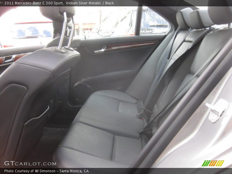 Iridium Silver Metallic / Black 2011 Mercedes-Benz C 300 Sport