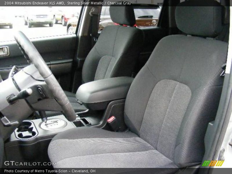 Sterling Silver Metallic / Charcoal Gray 2004 Mitsubishi Endeavor XLS AWD