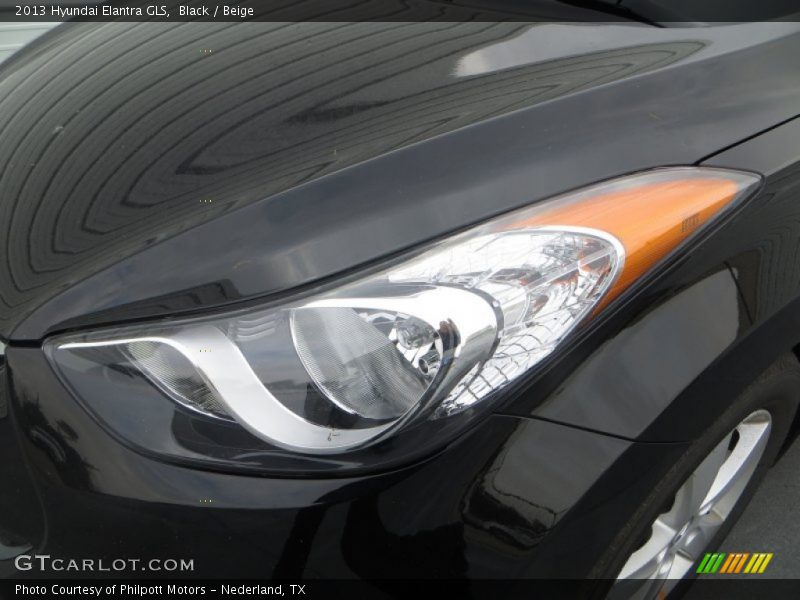 Black / Beige 2013 Hyundai Elantra GLS