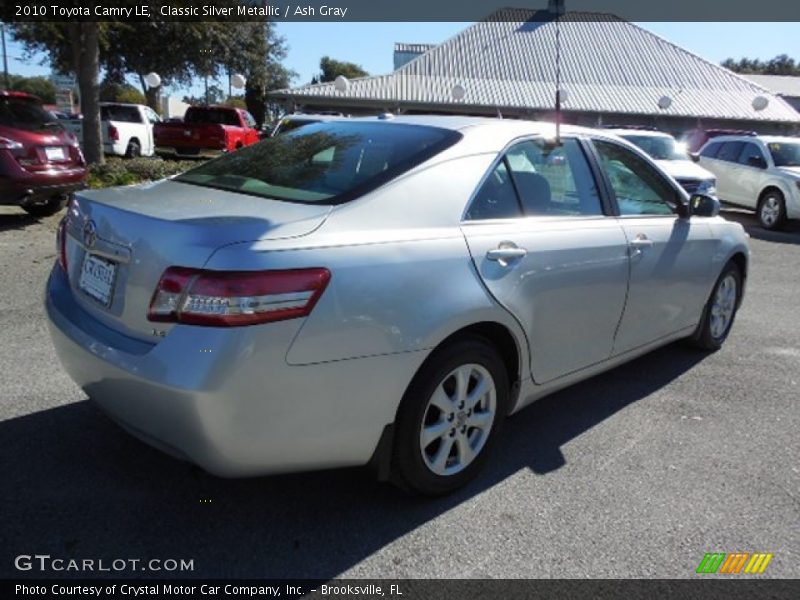 Classic Silver Metallic / Ash Gray 2010 Toyota Camry LE