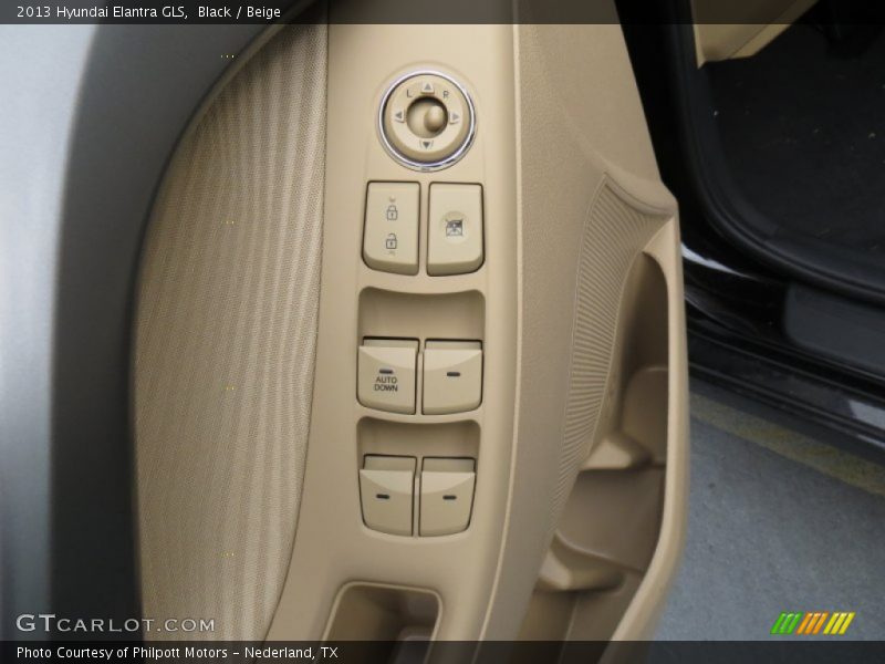 Black / Beige 2013 Hyundai Elantra GLS