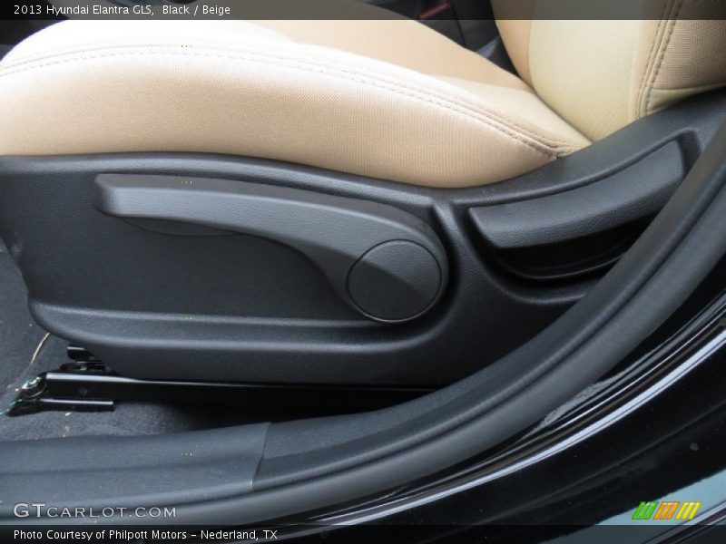Black / Beige 2013 Hyundai Elantra GLS