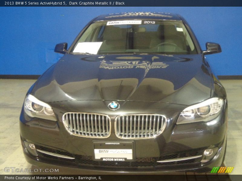 Dark Graphite Metallic II / Black 2013 BMW 5 Series ActiveHybrid 5