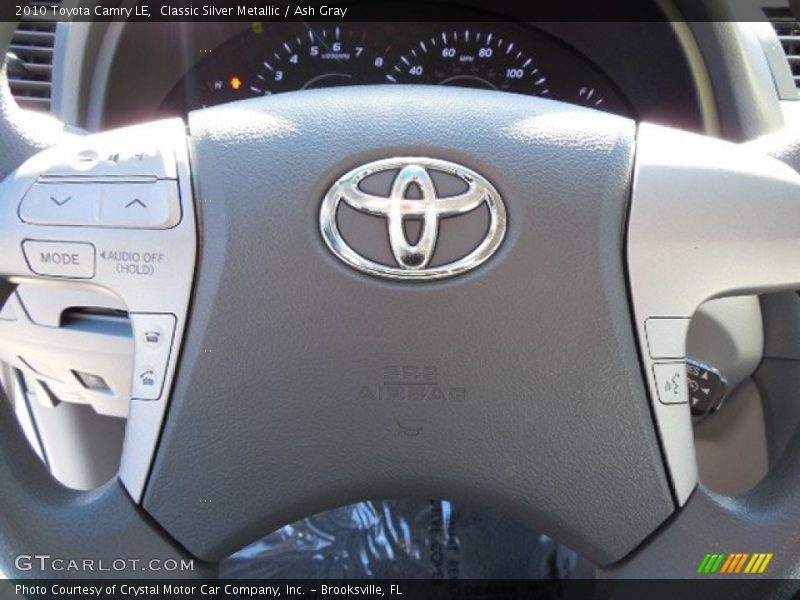 Classic Silver Metallic / Ash Gray 2010 Toyota Camry LE