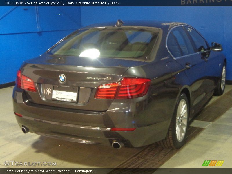 Dark Graphite Metallic II / Black 2013 BMW 5 Series ActiveHybrid 5