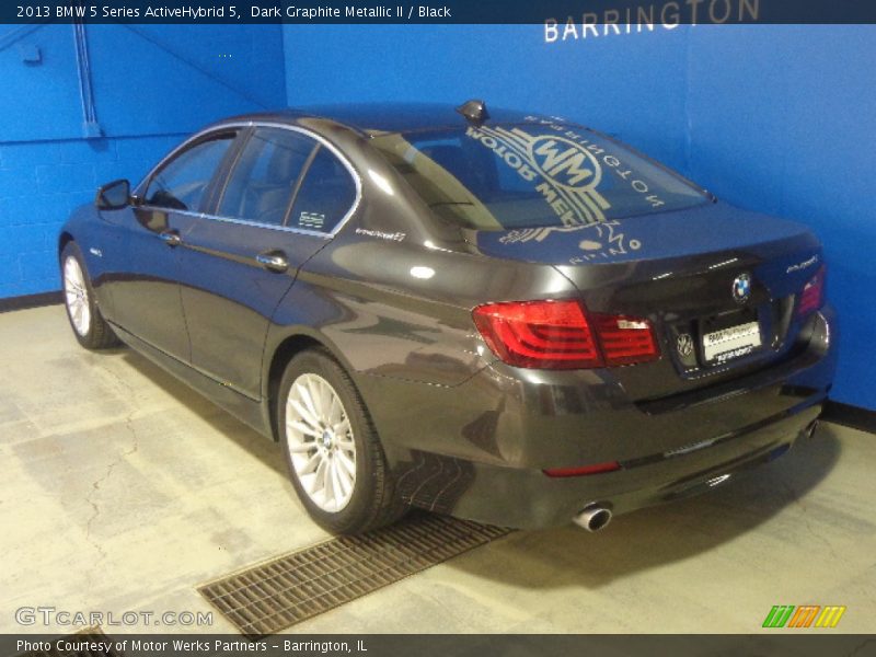 Dark Graphite Metallic II / Black 2013 BMW 5 Series ActiveHybrid 5