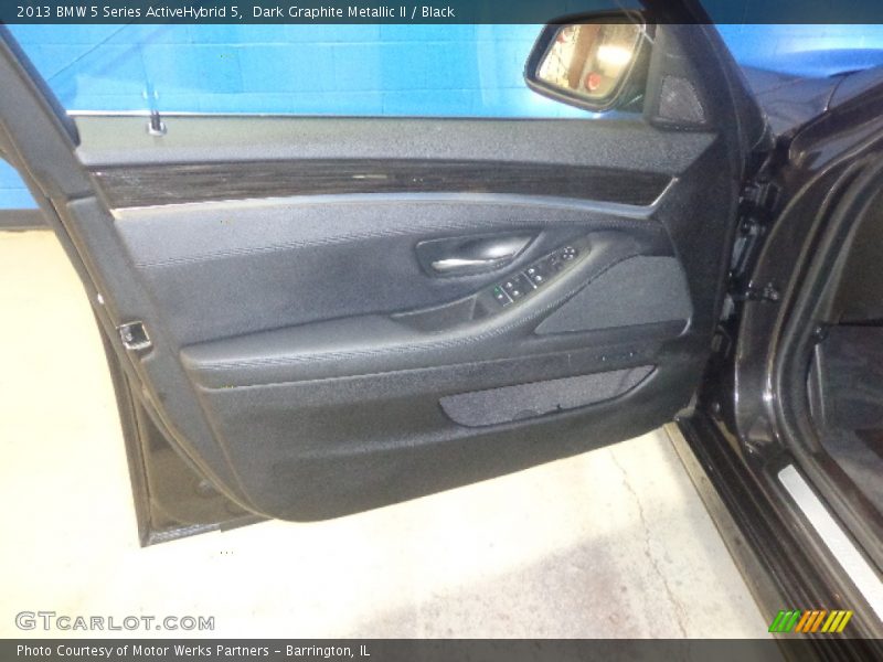Dark Graphite Metallic II / Black 2013 BMW 5 Series ActiveHybrid 5