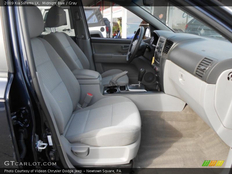 Midnight Blue / Gray 2009 Kia Sorento LX