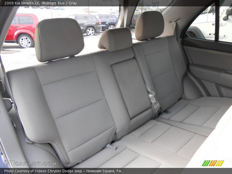 Midnight Blue / Gray 2009 Kia Sorento LX