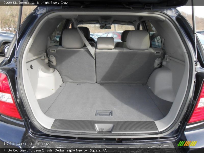 Midnight Blue / Gray 2009 Kia Sorento LX